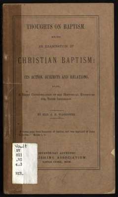 Thoughts on Baptism