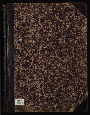 Sabbath School Record book for classes 1887-1889