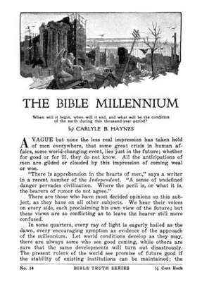 The Bible millennium