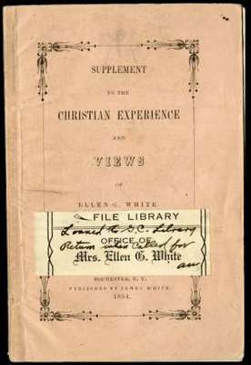 Supplement to the Christian Experience and Views of Ellen