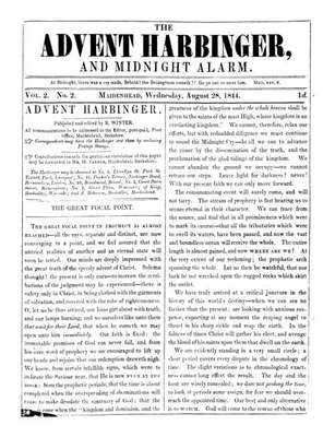 Advent Harbinger and Midnight Alarm | August 28, 1844