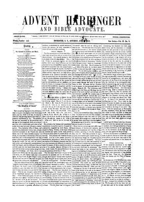 Advent Harbinger | July 3, 1852