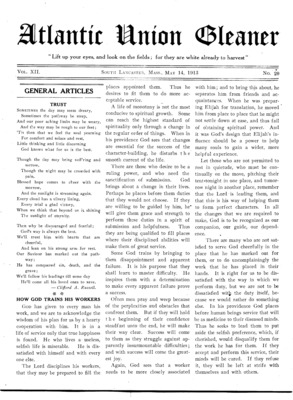 Atlantic Union Gleaner | May 14, 1913