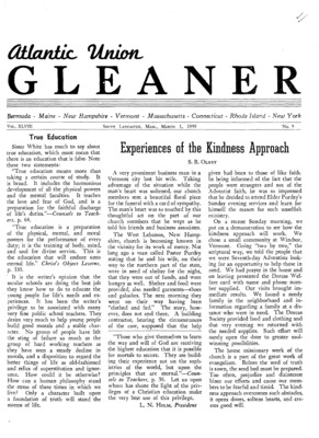 Atlantic Union Gleaner | March 1, 1949
