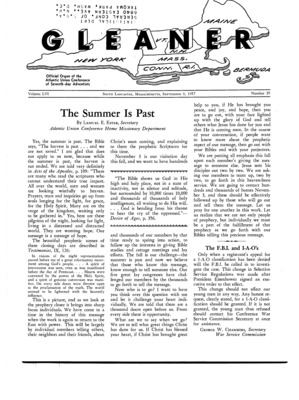 Atlantic Union Gleaner | September 9, 1957