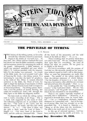 Eastern Tidings | December 1, 1936