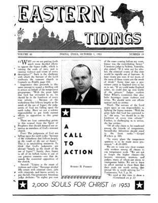 Eastern Tidings | October 1, 1953