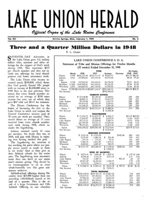 Lake Union Herald | February 1, 1949