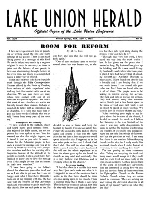 Lake Union Herald | April 1, 1952