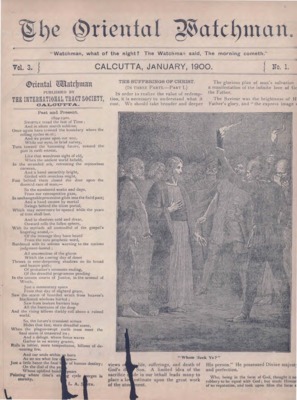The Oriental Watchman | January 1, 1900