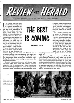Advent Review and Sabbath Herald | March 8, 1956