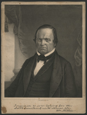 Lithograph of William Miller