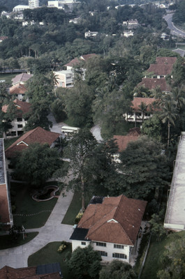 Arial view of the 800 Thomson Road compound