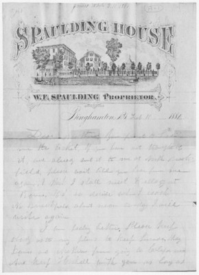 James White to Dudley Canright, Feb. 11, 1881