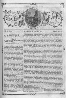 The Laws of Life | June 0, 1863