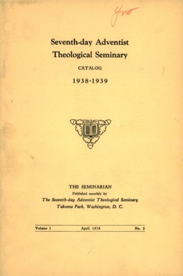 The Seminarian | April 1, 1938