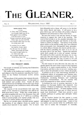 The Gleaner | July 1, 1897