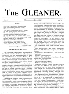 The Gleaner | May 1, 1897
