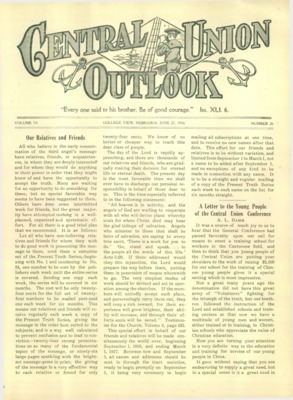 Central Union Outlook | June 27, 1916