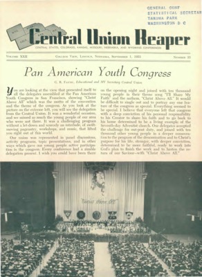 The Central Union Reaper | September 1, 1953