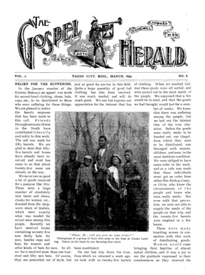 The Gospel Herald | March 1, 1899
