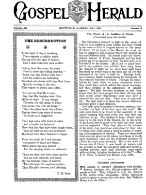 The Gospel Herald | May 1, 1918