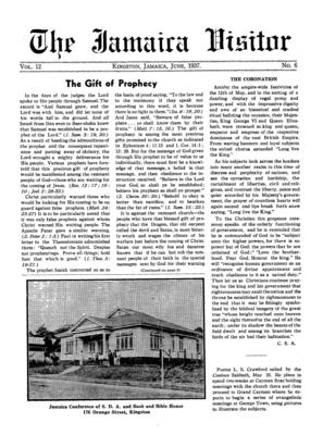 The Jamaica Visitor | June 1, 1937