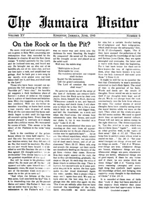 The Jamaica Visitor | June 1, 1940