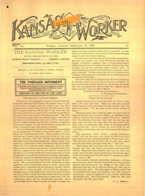 The Kansas Worker | February 26, 1902