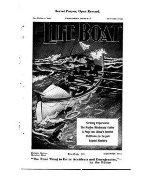 The Life Boat | September 1, 1913