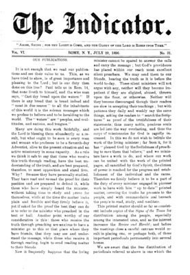 The Indicator | July 29, 1896