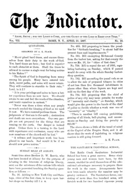 The Indicator | April 21, 1897