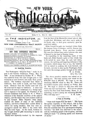 The Indicator | May 17, 1905