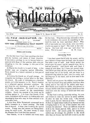 The Indicator | March 20, 1907