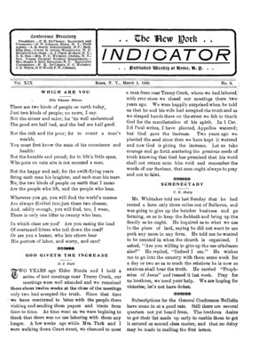 The Indicator | March 3, 1909