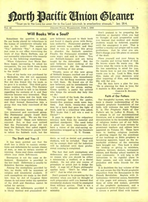 North Pacific Union Gleaner | June 1, 1948