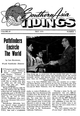 Southern Asia Tidings | May 1, 1974