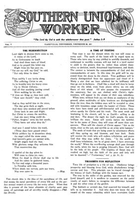 Southern Union Worker | December 28, 1911
