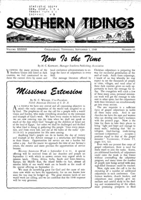 Southern Tidings | September 1, 1948