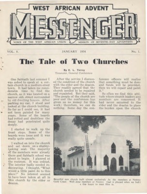 The West African Advent Messenger | January 1, 1954