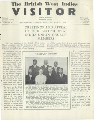 British West Indies Union Visitor | January 1, 1946