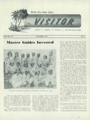 British West Indies Union Visitor | October 1, 1958