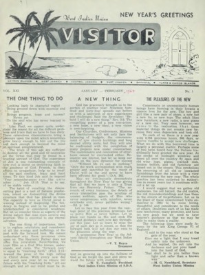 West Indies Union Visitor | January 1, 1964