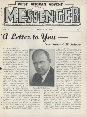 The West African Advent Messenger | January 1, 1955