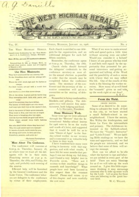 The West Michigan Herald | January 10, 1906