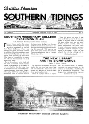 Southern Tidings | August 9, 1944