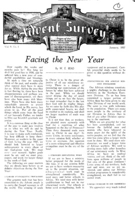 The Advent Survey | January 1, 1937
