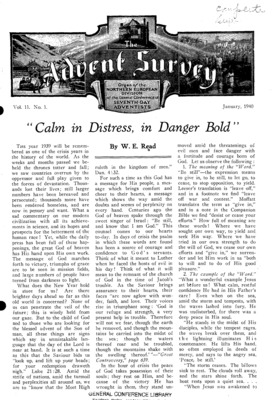 The Advent Survey | January 1, 1940