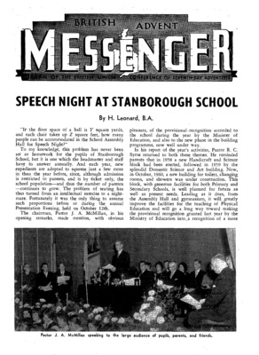 British Advent Messenger | December 9, 1960