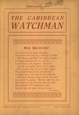 The Caribbean Watchman | February 1, 1910